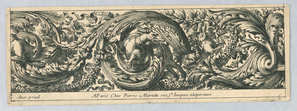 Frieze by Jean le Pautre