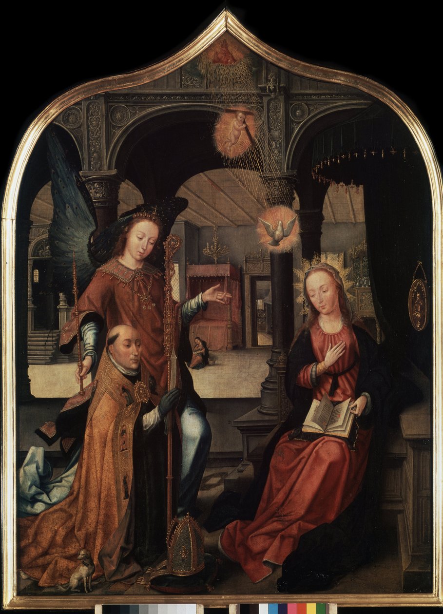 The Annunciation by Jean the Elder Bellegambe