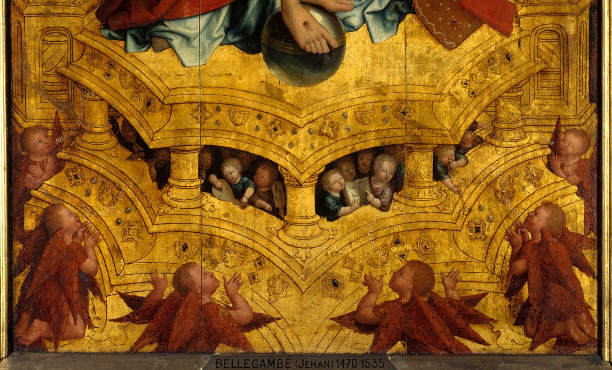 The Trinity (detail) by Jean the Elder Bellegambe