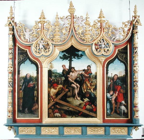 Triptych of Christ with the Executioners, c.1530-32 by Jean the Elder Bellegambe