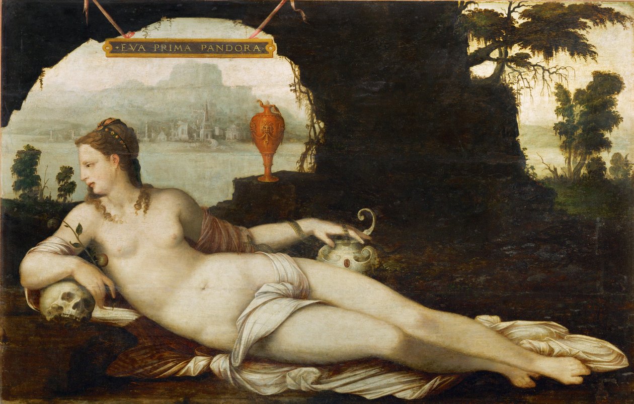 Eva Prima Pandora, c.1550 by Jean the Elder Cousin