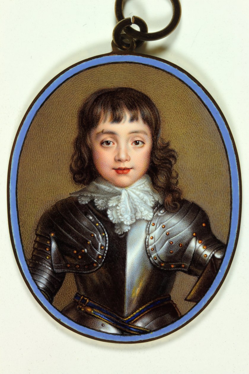 Charles, Prince of Wales, Later Charles II by Jean the Elder Petitot