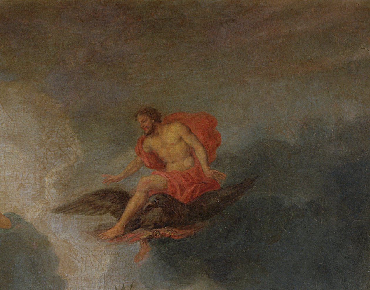 Zeus (detail from The Groves of Versailles), 1688-93 by Jean the Younger Cotelle