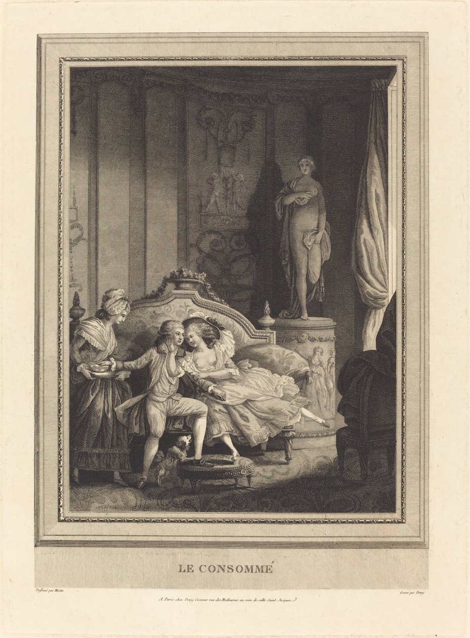The Consommé by Jeanne Deny or Martial Deny after Niclas Lafrensen II