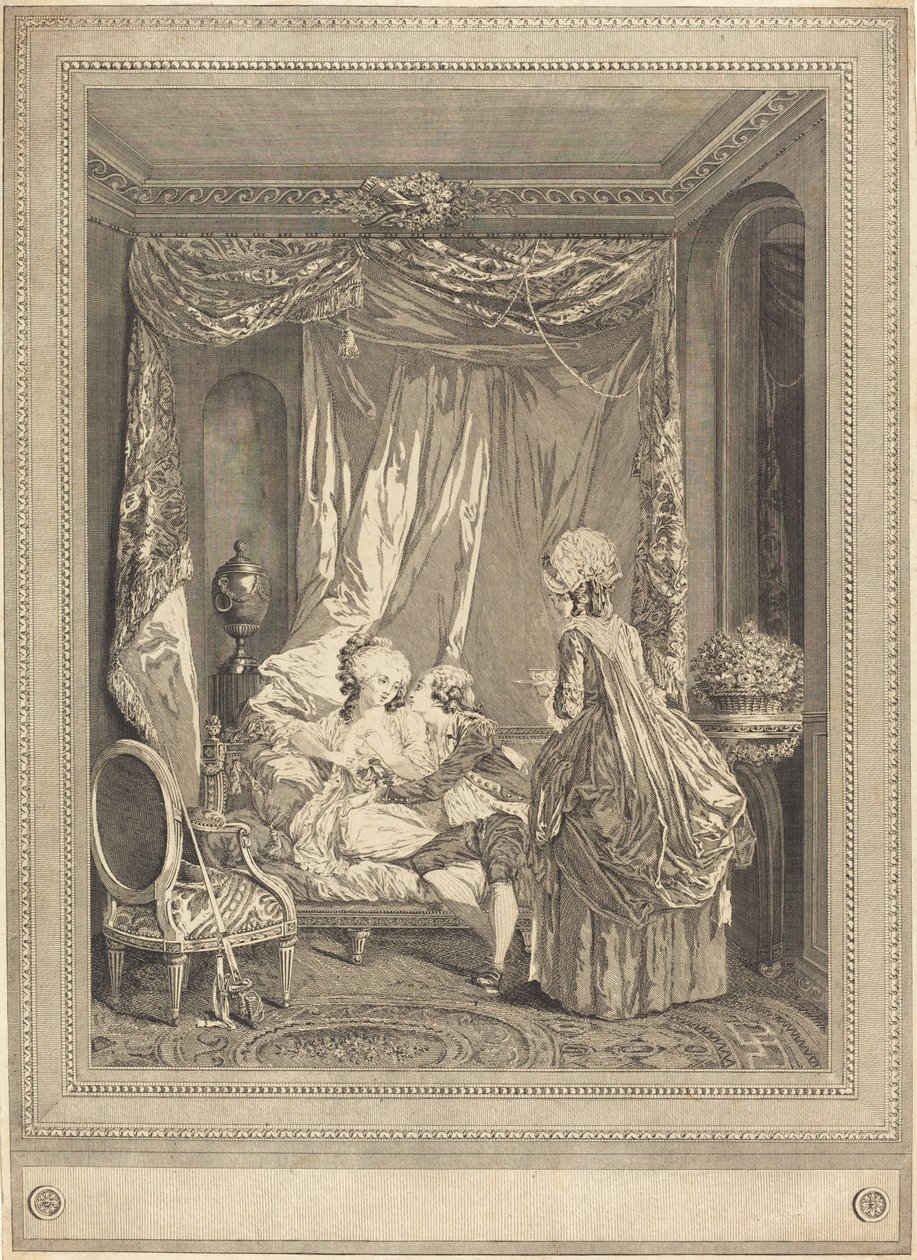 The Restaurant by Jeanne Deny or Martial Deny after Niclas Lafrensen II