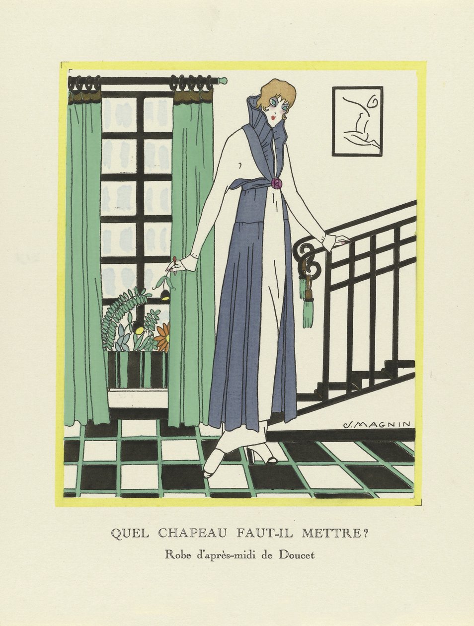 Which Hat Should I Wear?, pub. 1914 by Jeanne Magnin