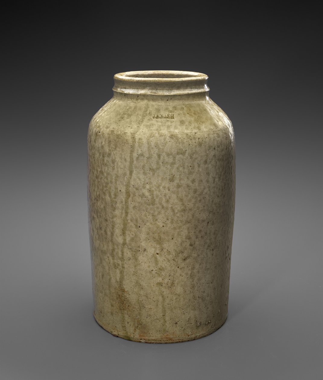 Jar, c. 1850-1860 by Jefferson S. Nash Pottery
