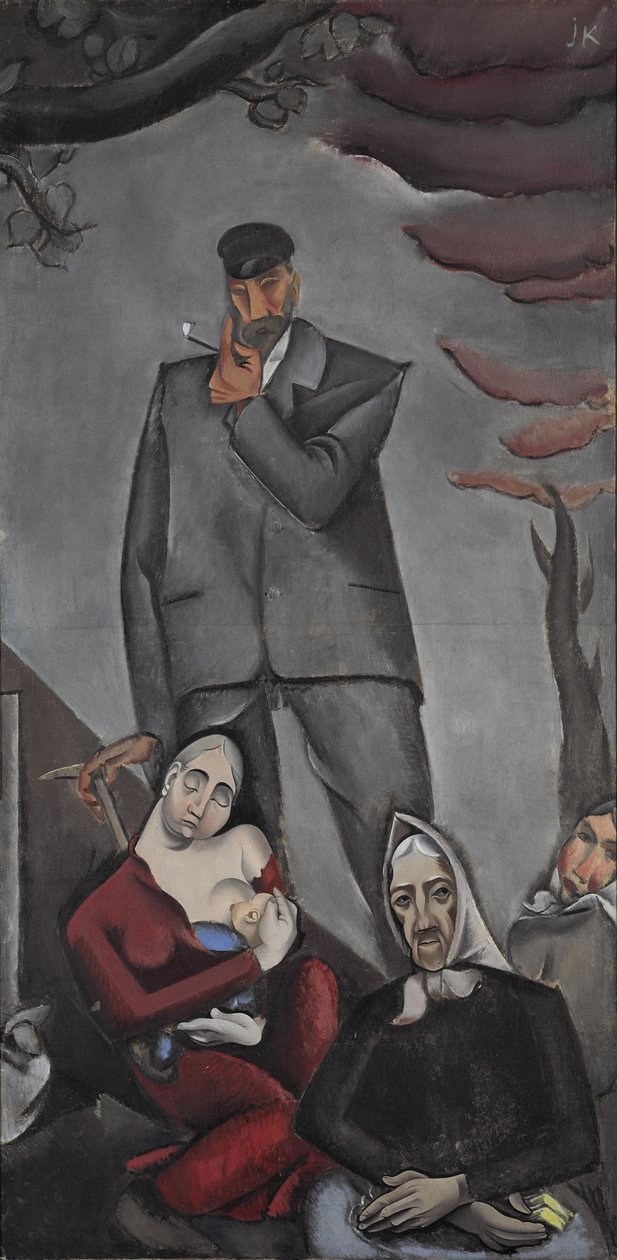 Refugees by Jekabs Kazaks: Premium art reproduction