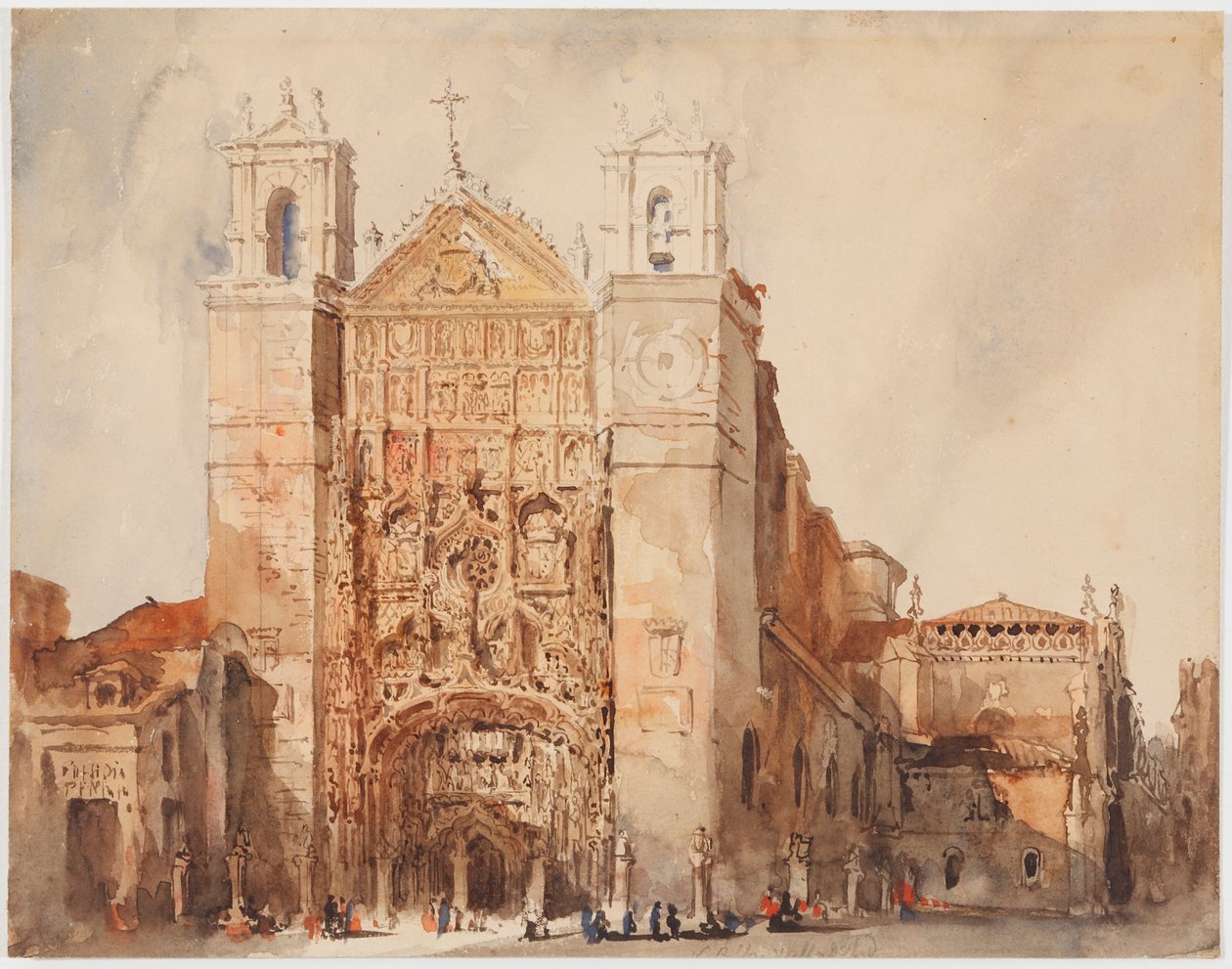 Church of Saint Paul, Valladolid by Jenaro Pérez Villaamil