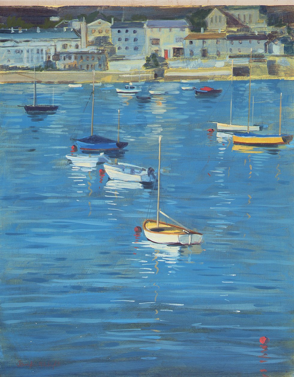 Salcombe, Sparkling Morning by Jennifer Wright