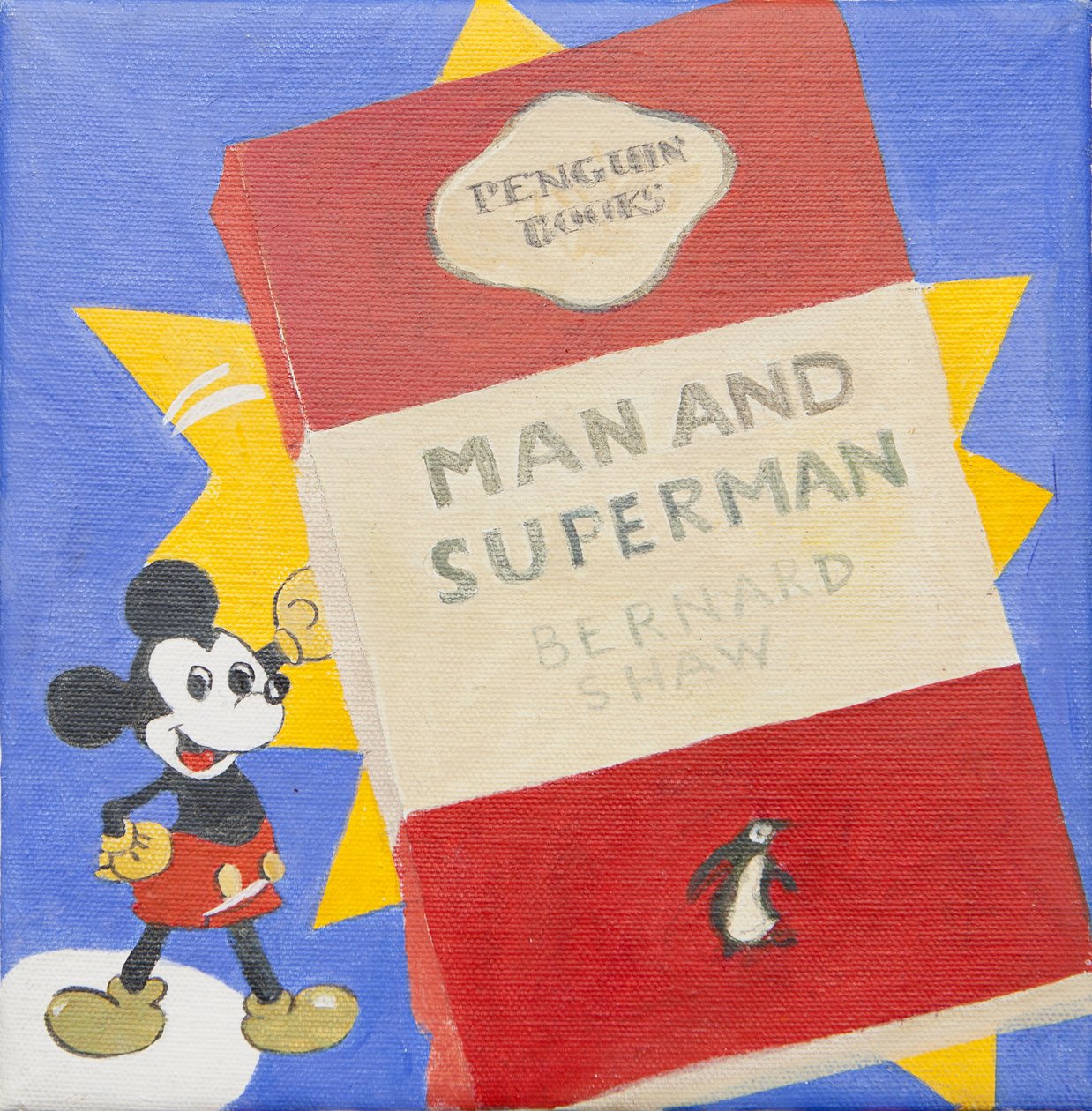 Penguin book with Micky Mouse by Jennifer Abbott