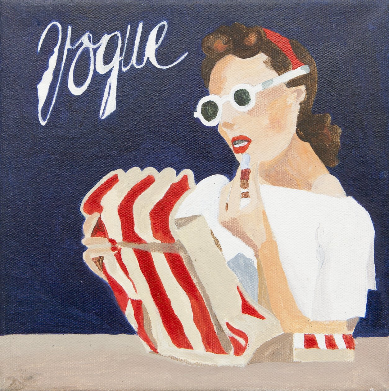 Vogue cover by Jennifer Abbott