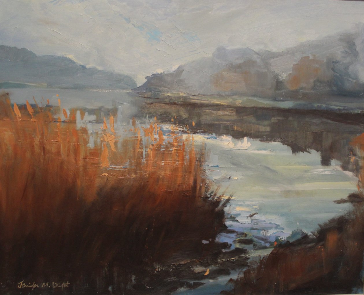 Batson Creek Salcombe, Autumn, 2016 by Jennifer Wright