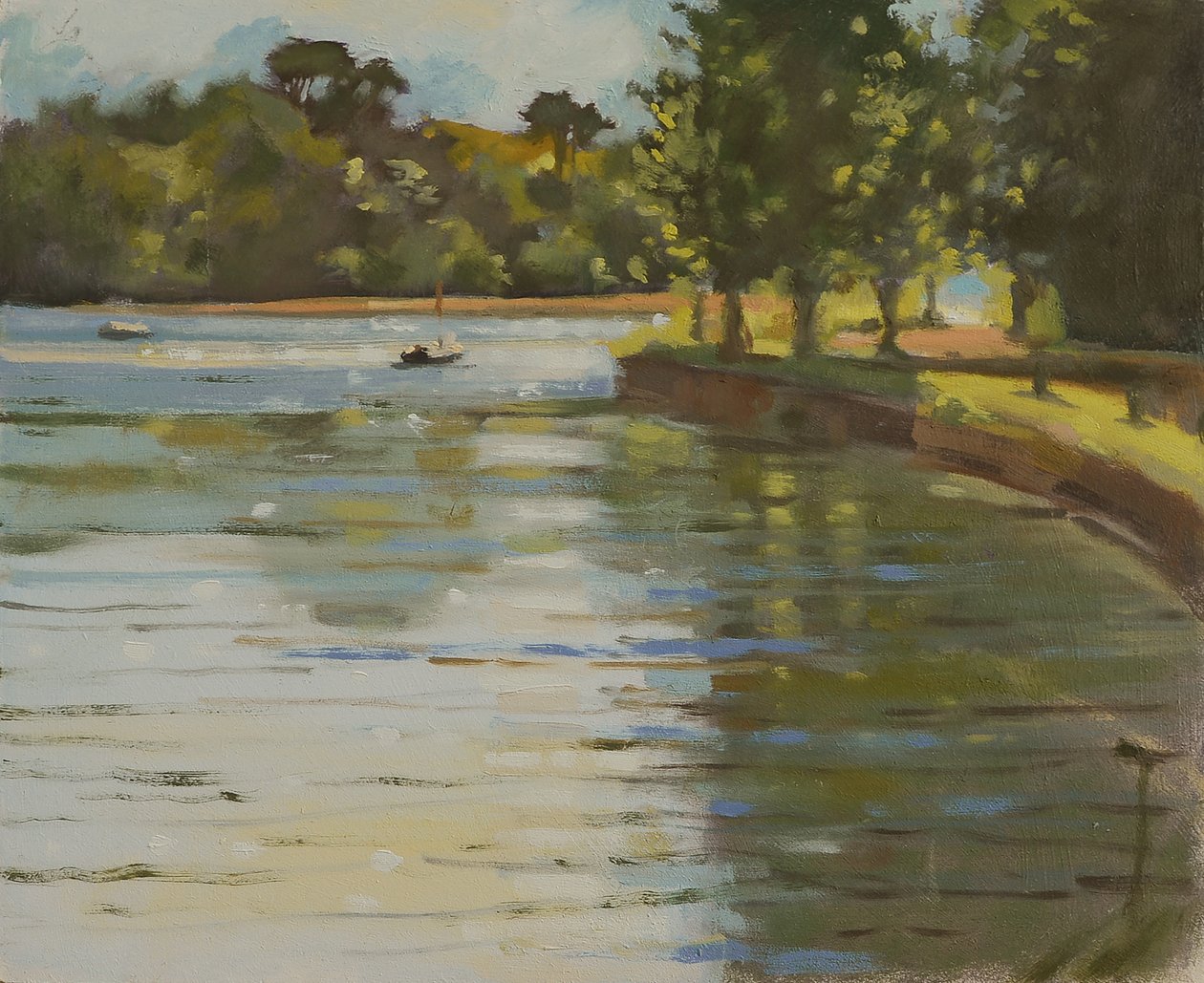 Salcombe Creek II by Jennifer Wright