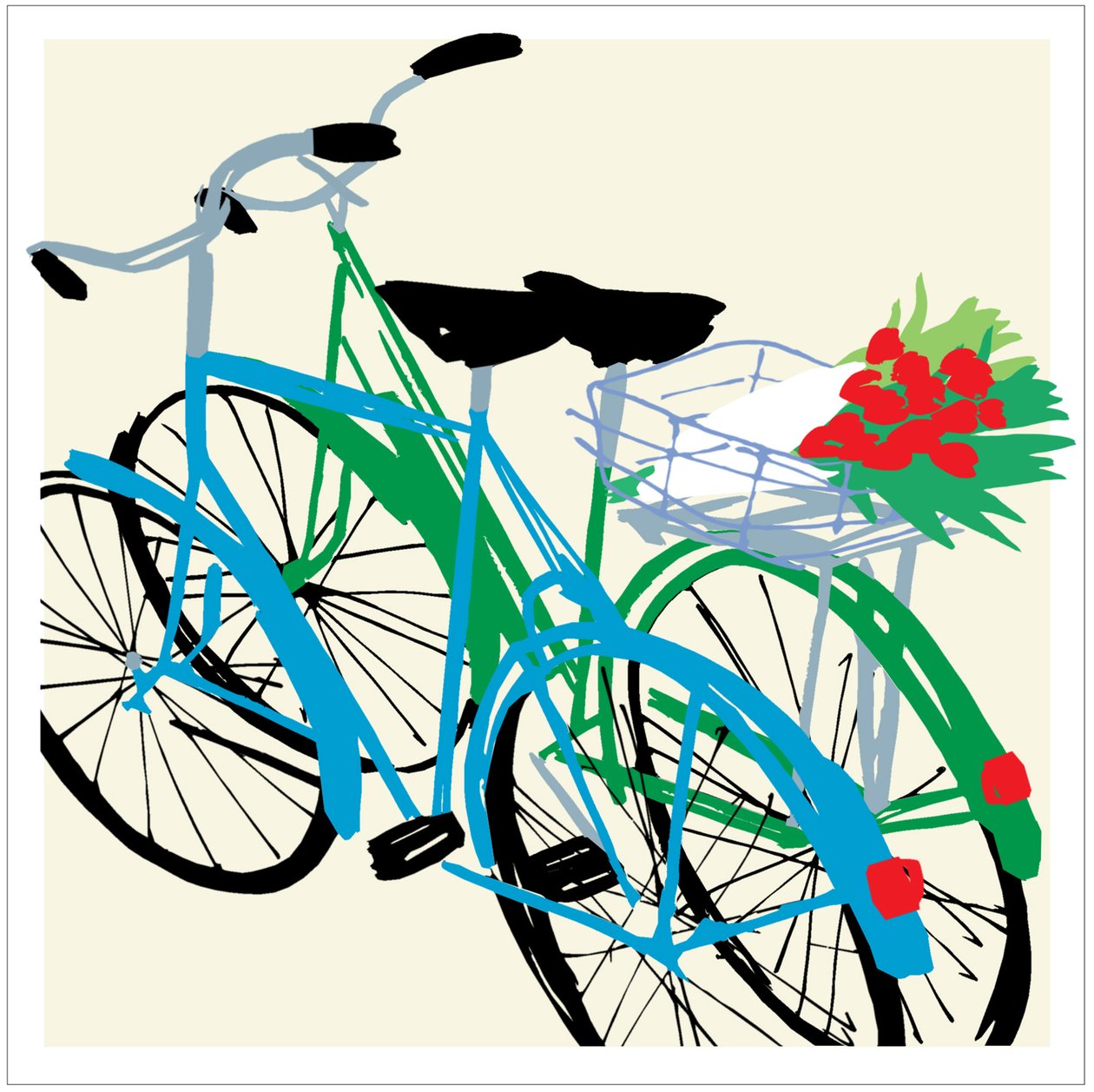 Bike Lovers by Jenny Frean
