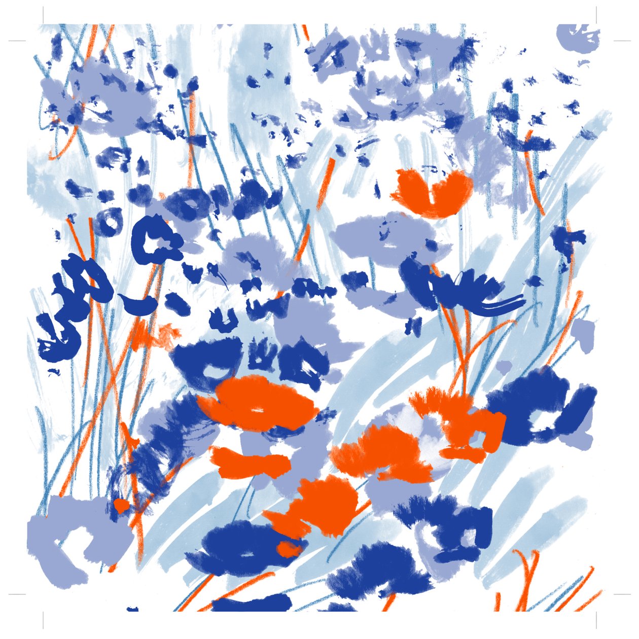 Flower Meadow by Jenny Frean
