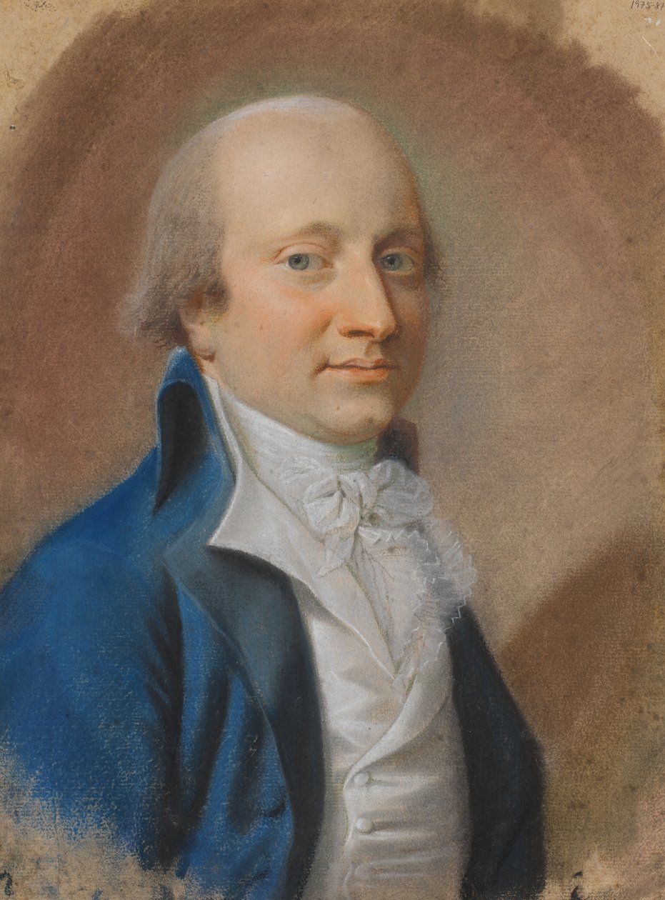 Portrait of a Gentleman, Probably a Blücher by Jens Juel