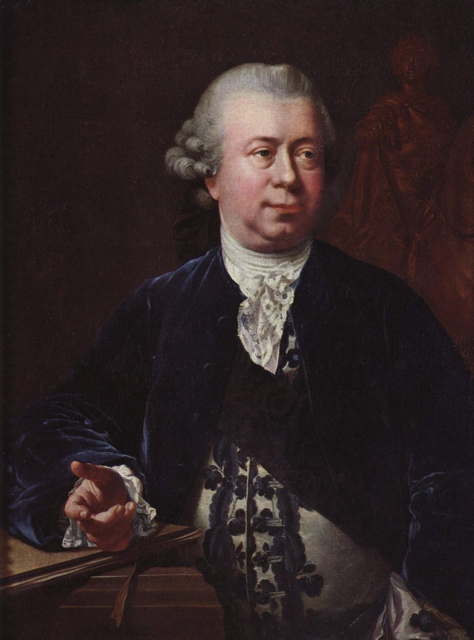 Portrait of Jacques-François-Joseph Saly by Jens Juel