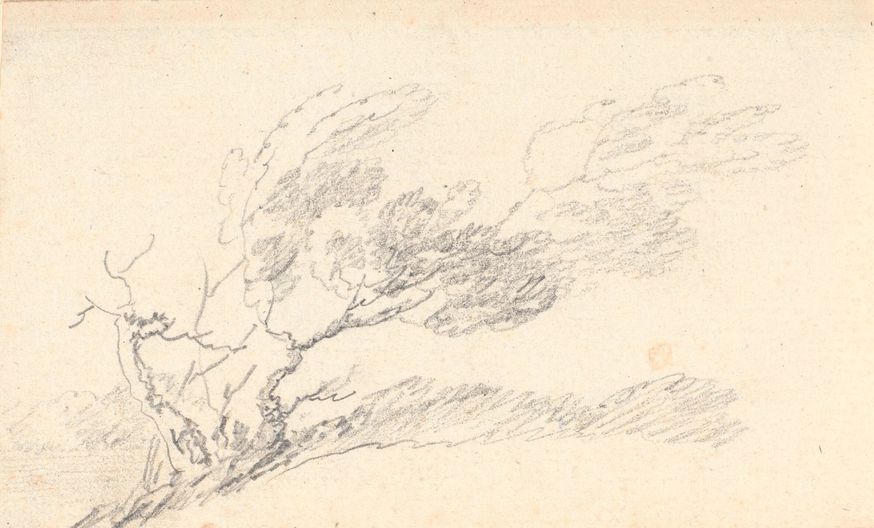 Study of wood in wind by Jens Juel: Buy fine art print