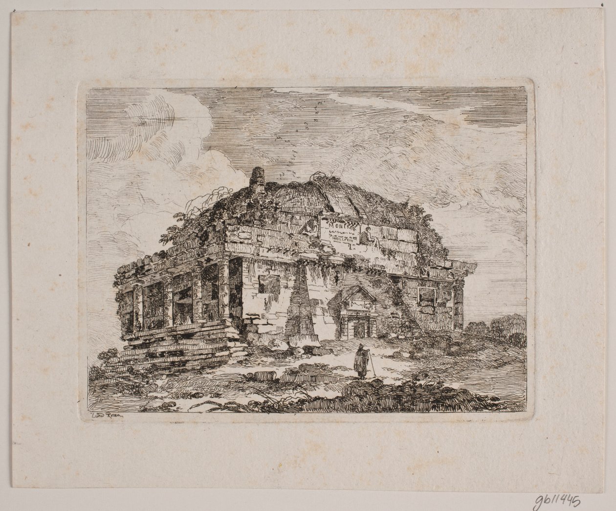 An Ancient Temple Building by Jens Petersen Lund