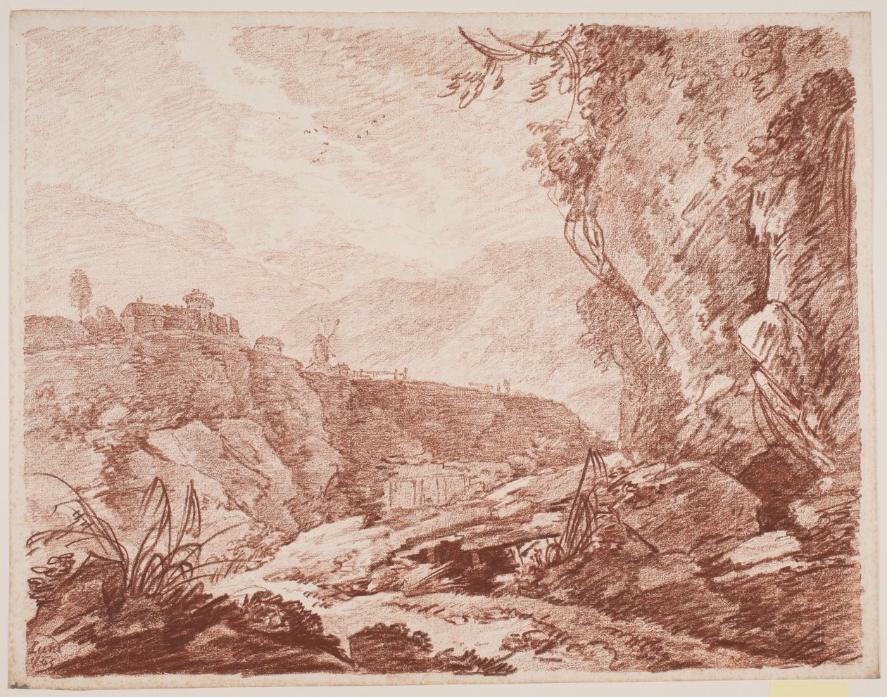 Italian Fantasy Landscape by Jens Petersen Lund