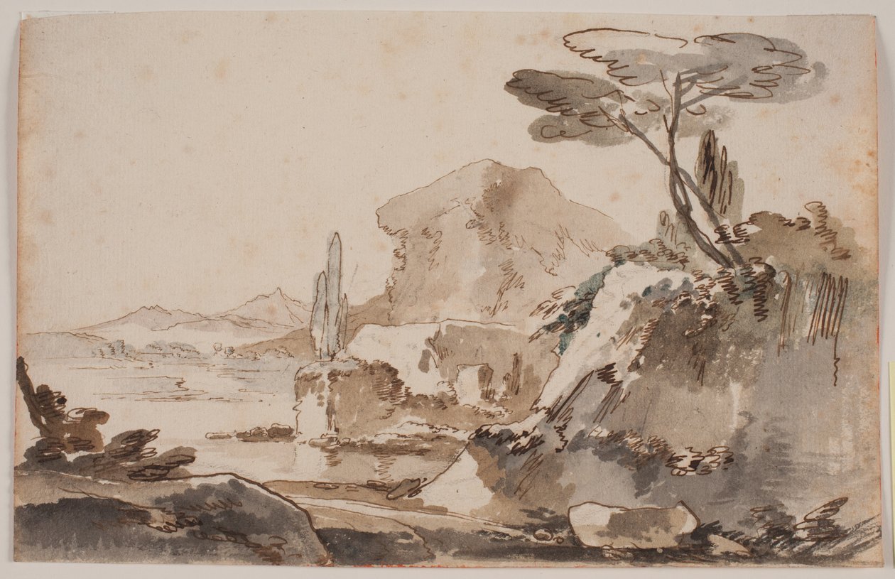 Italian Landscape by Jens Petersen Lund