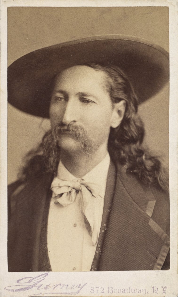 Wild Bill Hickok, pub. 1873 by Jeremiah Gurney