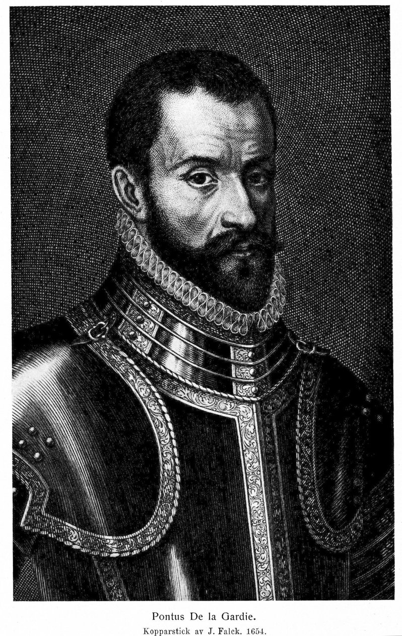 Pontus De la Gardie by Jeremias Falck