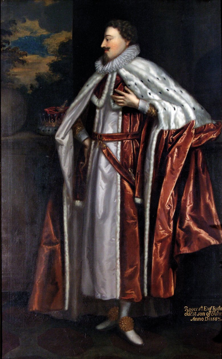 Roger Manners, 5th Earl of Rutland by Jeremias van der Eyden