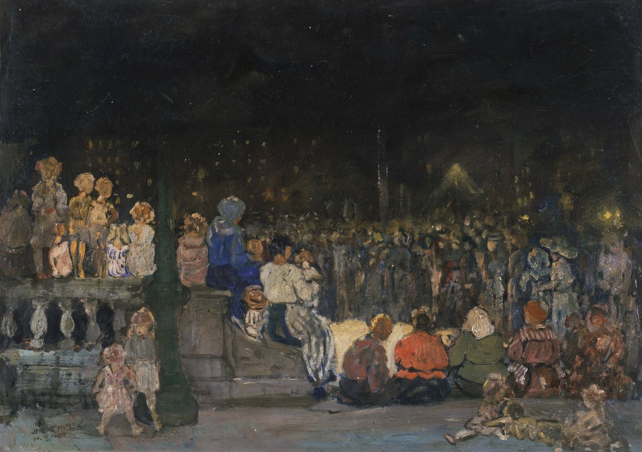 Band Concert Night by Jerome Myers