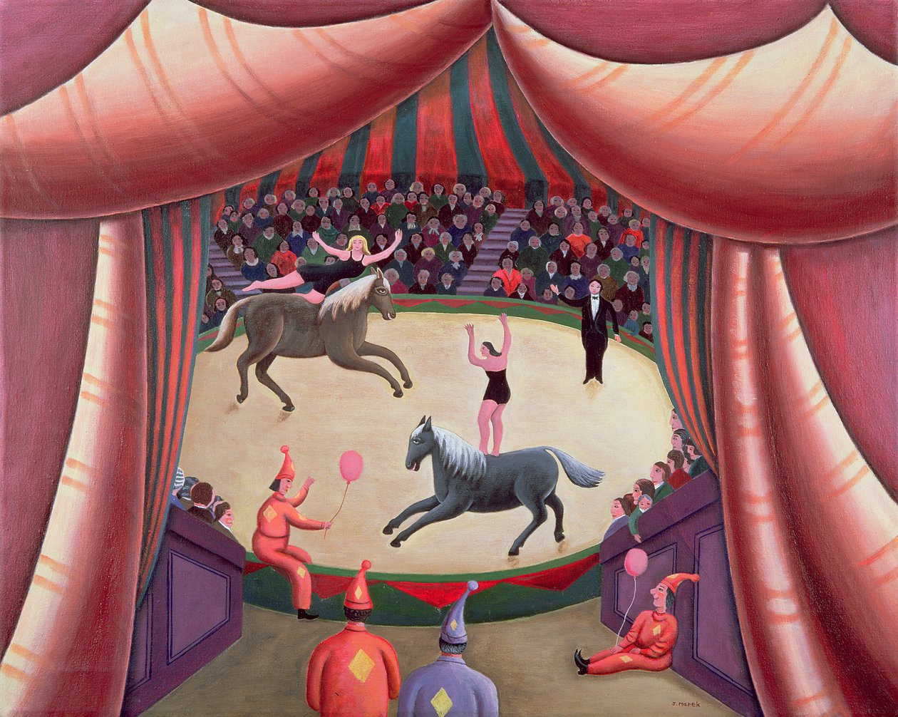 The Circus Ring by Jerzy Marek