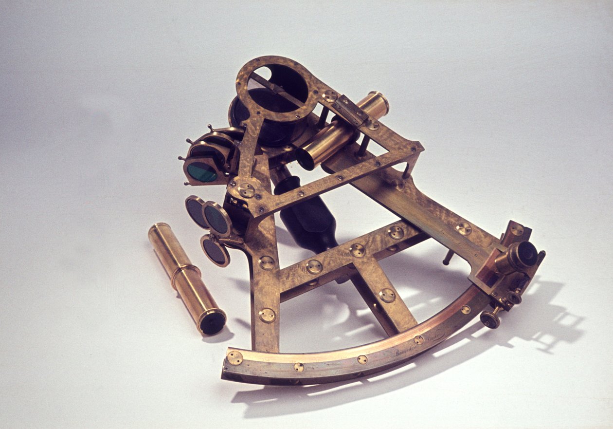 Double-framed Bridge Sextant, c.1780 by Jesse Ramsden