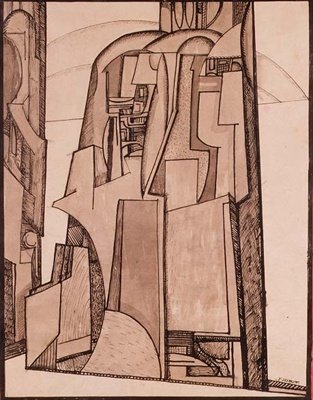 Landscape, c.1914 by Jessica Desmott