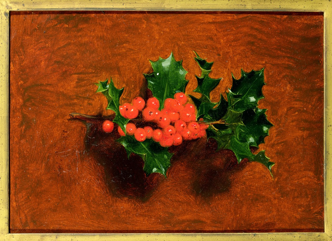 December (from a series of twelve) by Jessica Hayllar