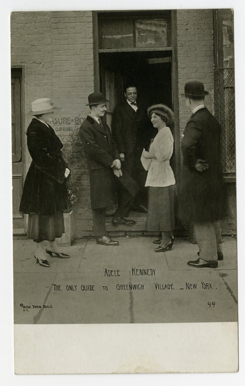Adele Kennedy, the only guide to Greenwich Village, New York, USA by Jessie Tarbox Beals