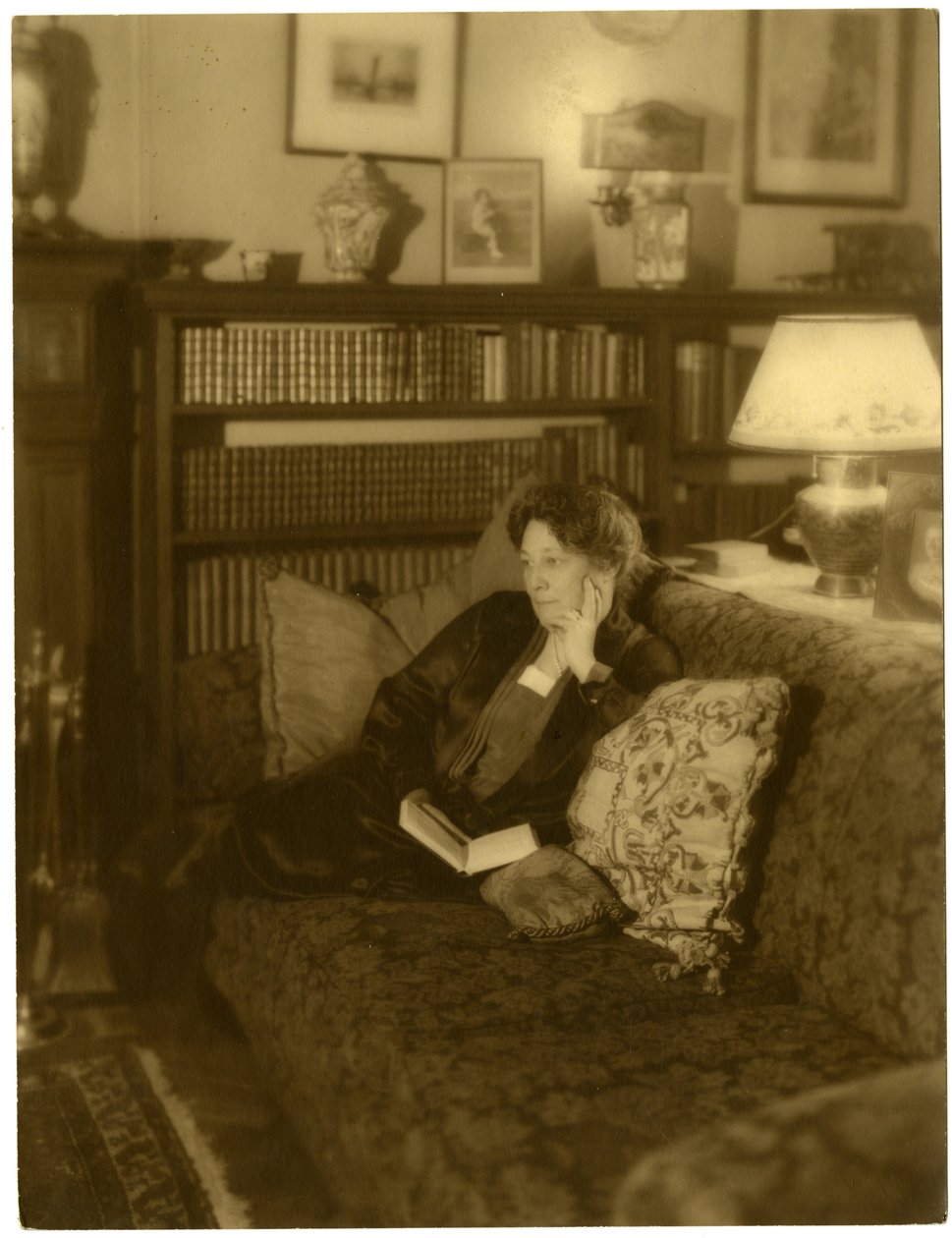Alice Foote MacDougall of restaurant fame, Greenwich Village, New York, USA by Jessie Tarbox Beals
