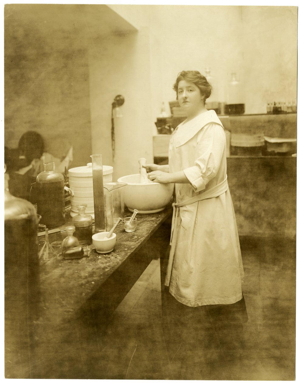 Anne Ann Haviland, parfumier, c.1915-28 by Jessie Tarbox Beals