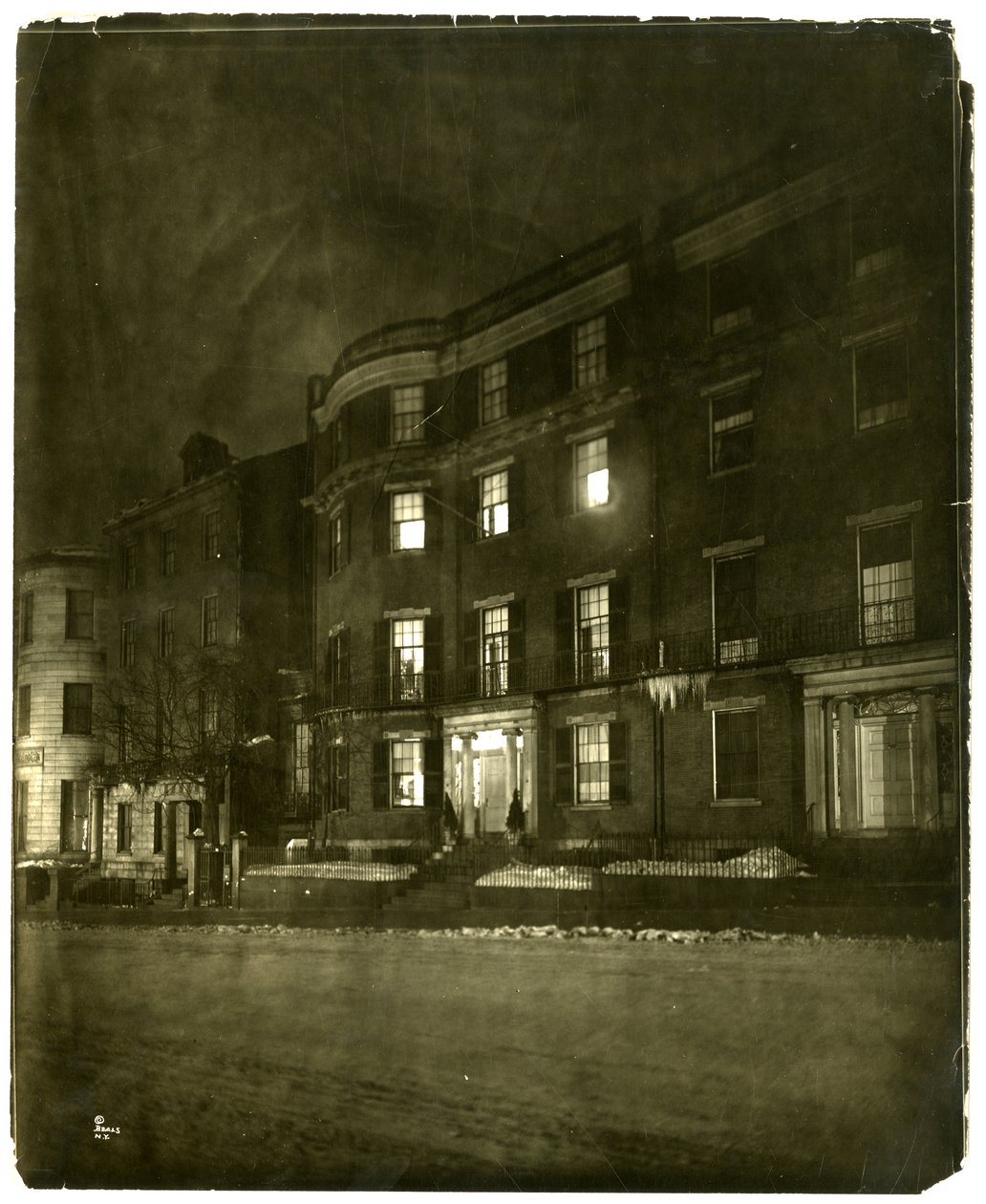 Beacon St, Boston, Mass, USA, c.1902-10 by Jessie Tarbox Beals