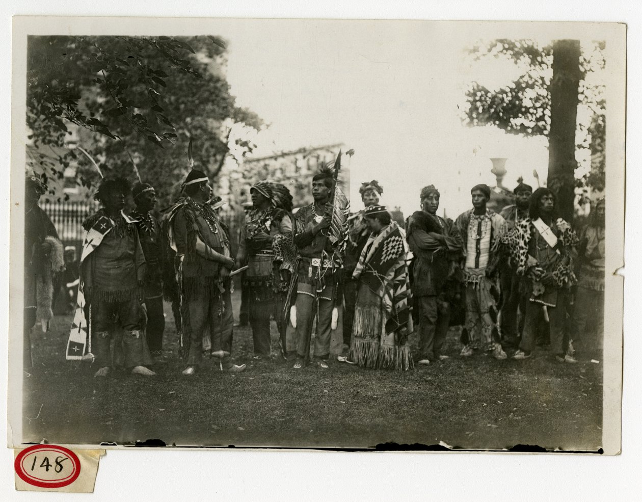 Columbia Lawn Fete, Iroquois Indians by Jessie Tarbox Beals