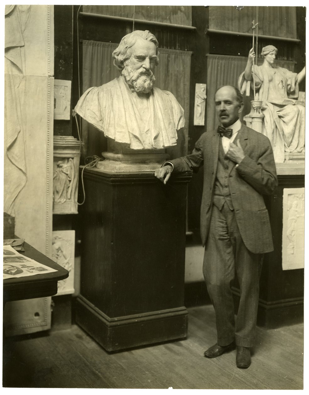 Daniel Chester French, 1905 by Jessie Tarbox Beals