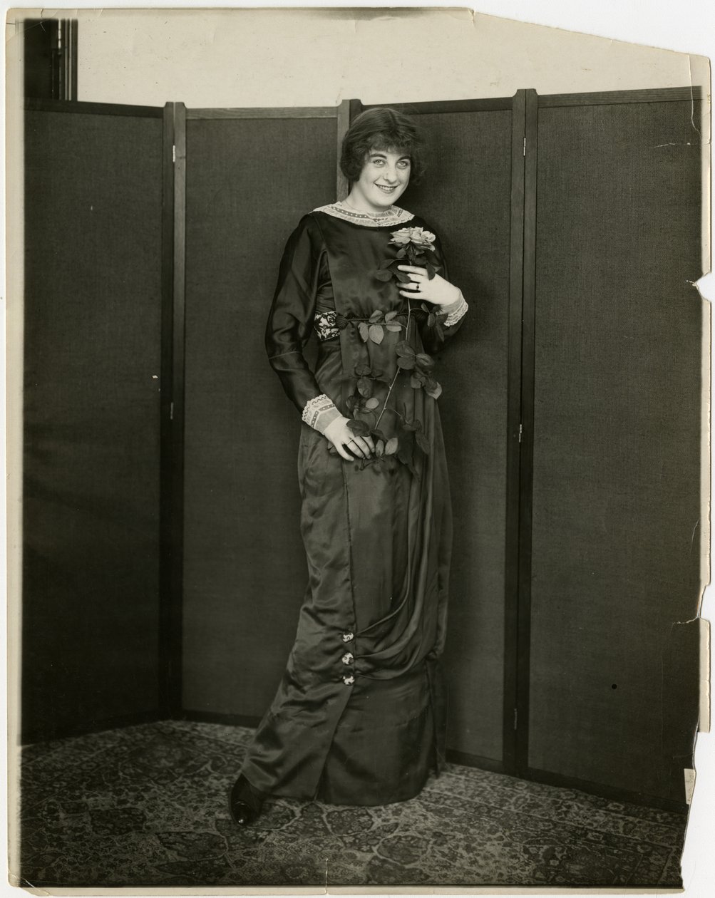 Dress, draped, Gimbels, c.1905-18 by Jessie Tarbox Beals