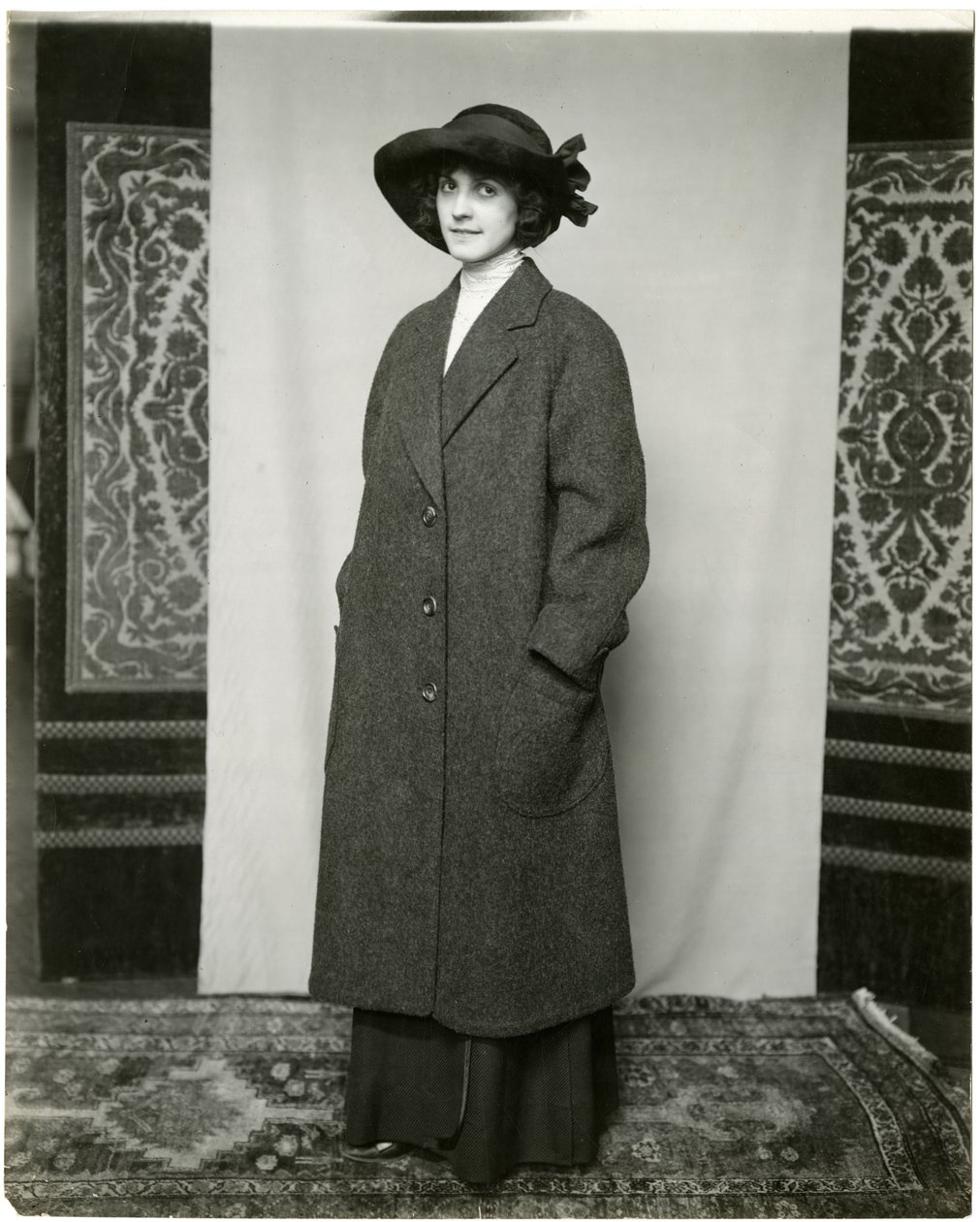 Gray Coat, Arnold & Constable, c.1905-18 by Jessie Tarbox Beals
