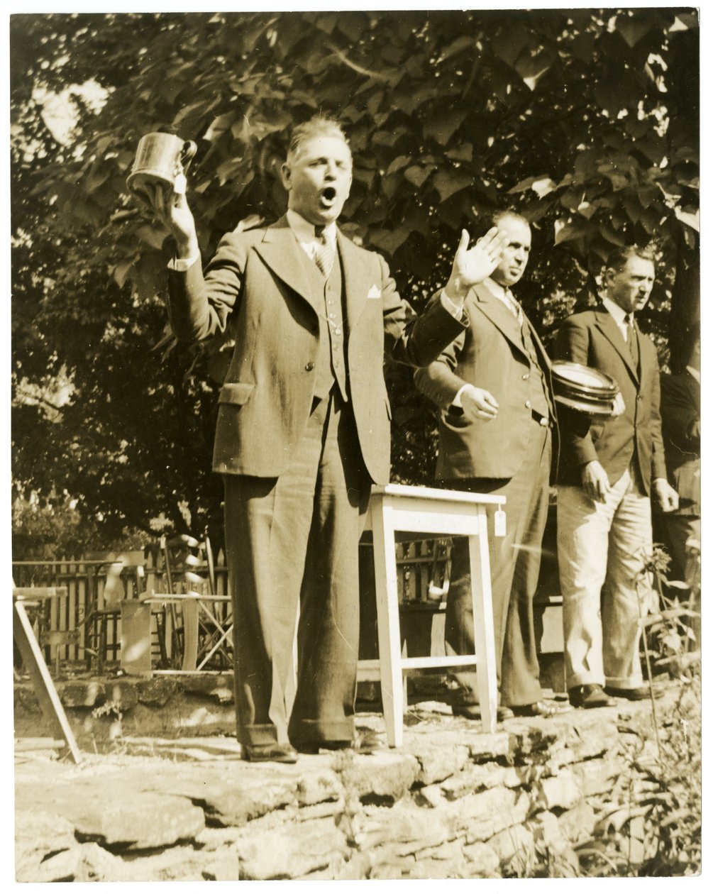 John W. Mitchell in Greenwich Conn or Weston, Conn. The famous auctioneer to go with xx the picture by Jessie Tarbox Beals