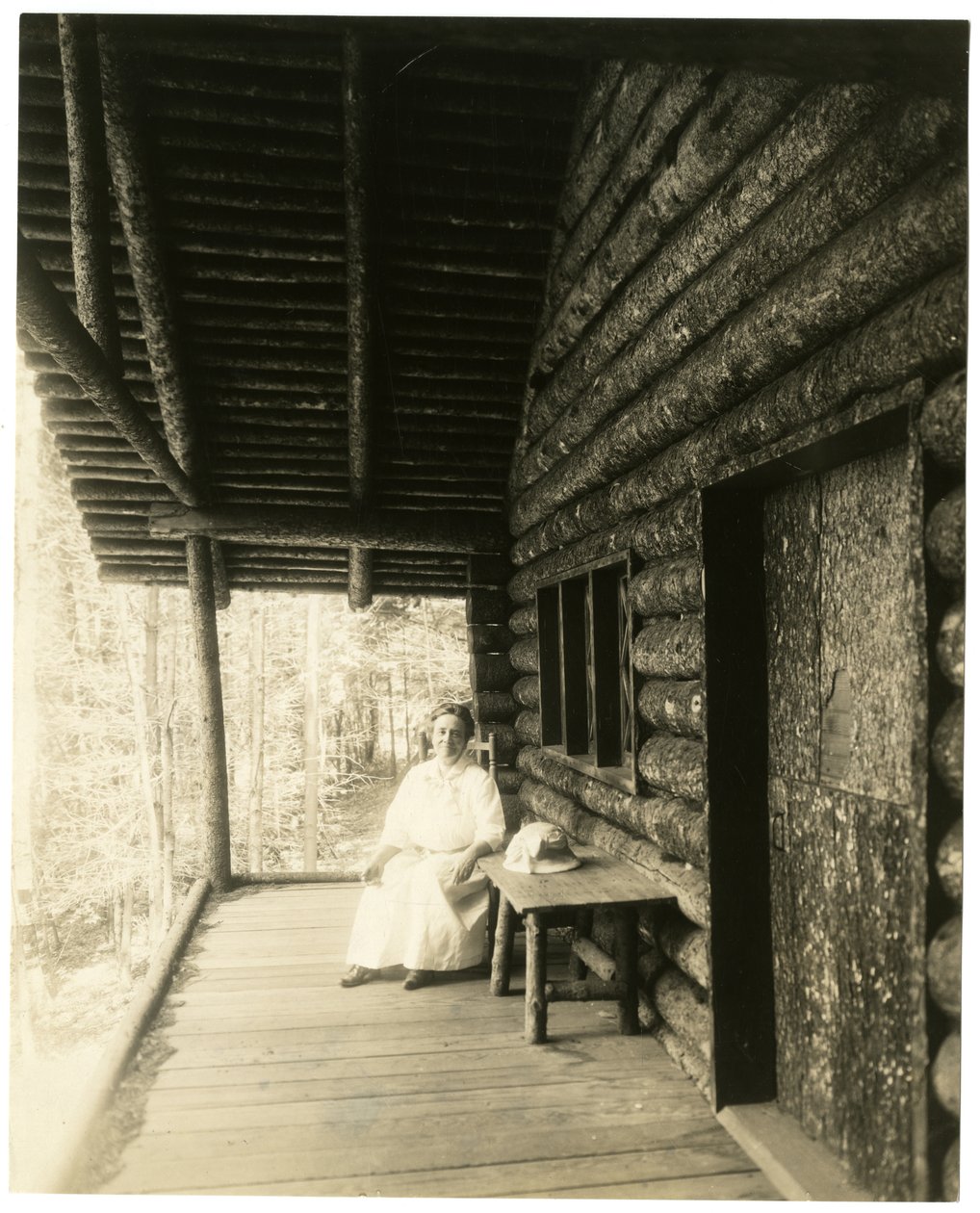 Mrs. Edward McDowell Marian Griswold (Nevins) MacDowell, Peterboro NH, McDowell MacDowell Colony by Jessie Tarbox Beals