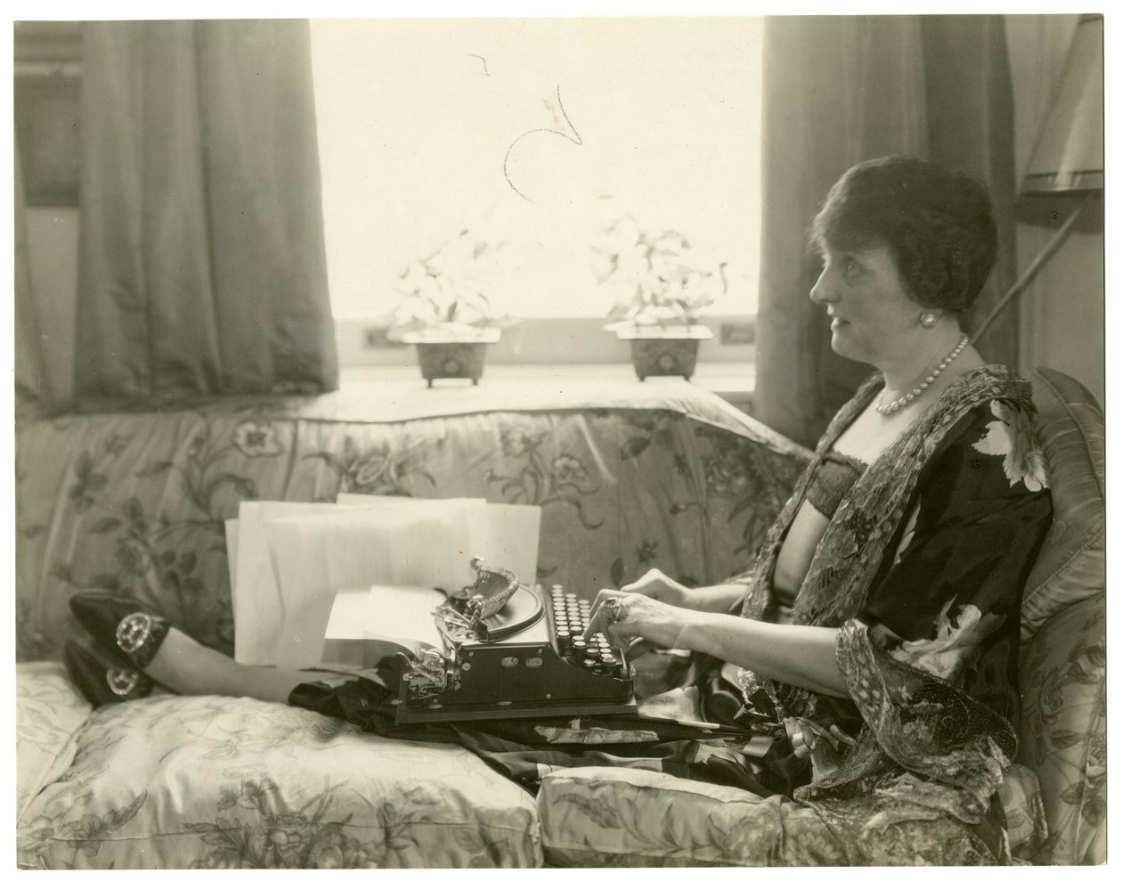 Mrs Emily Post, author of Etiquette, c.1926-28 by Jessie Tarbox Beals