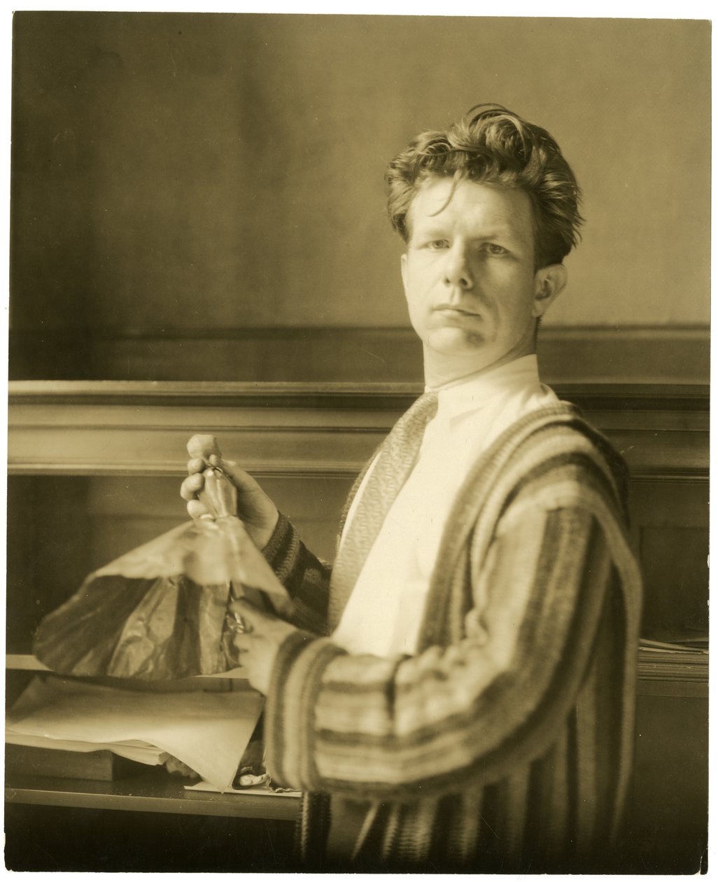 Norman Bel Geddes, 1905 by Jessie Tarbox Beals