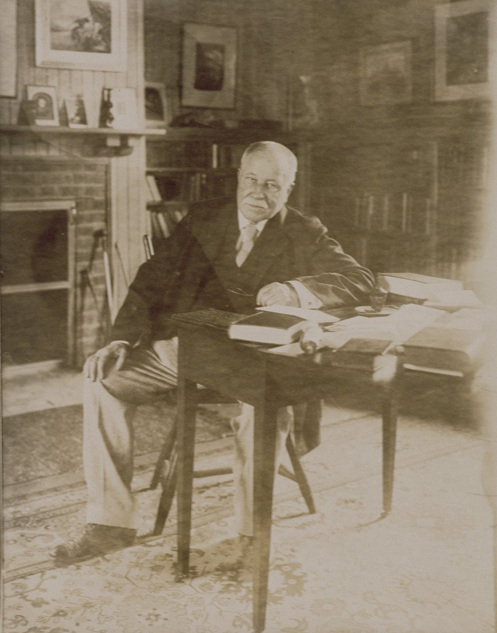 Portrait of William Dean Howells by Jessie Tarbox Beals