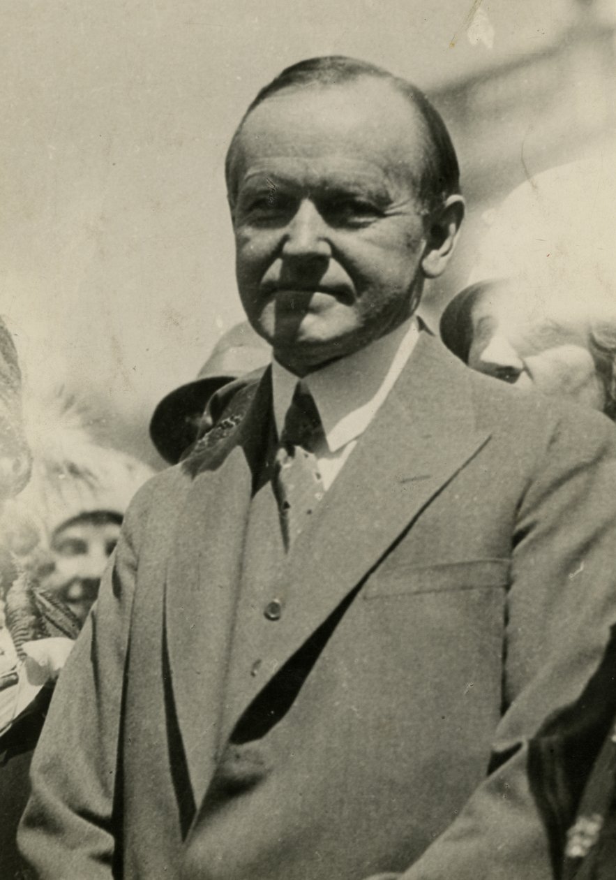 President Coolidge, 1924 by Jessie Tarbox Beals