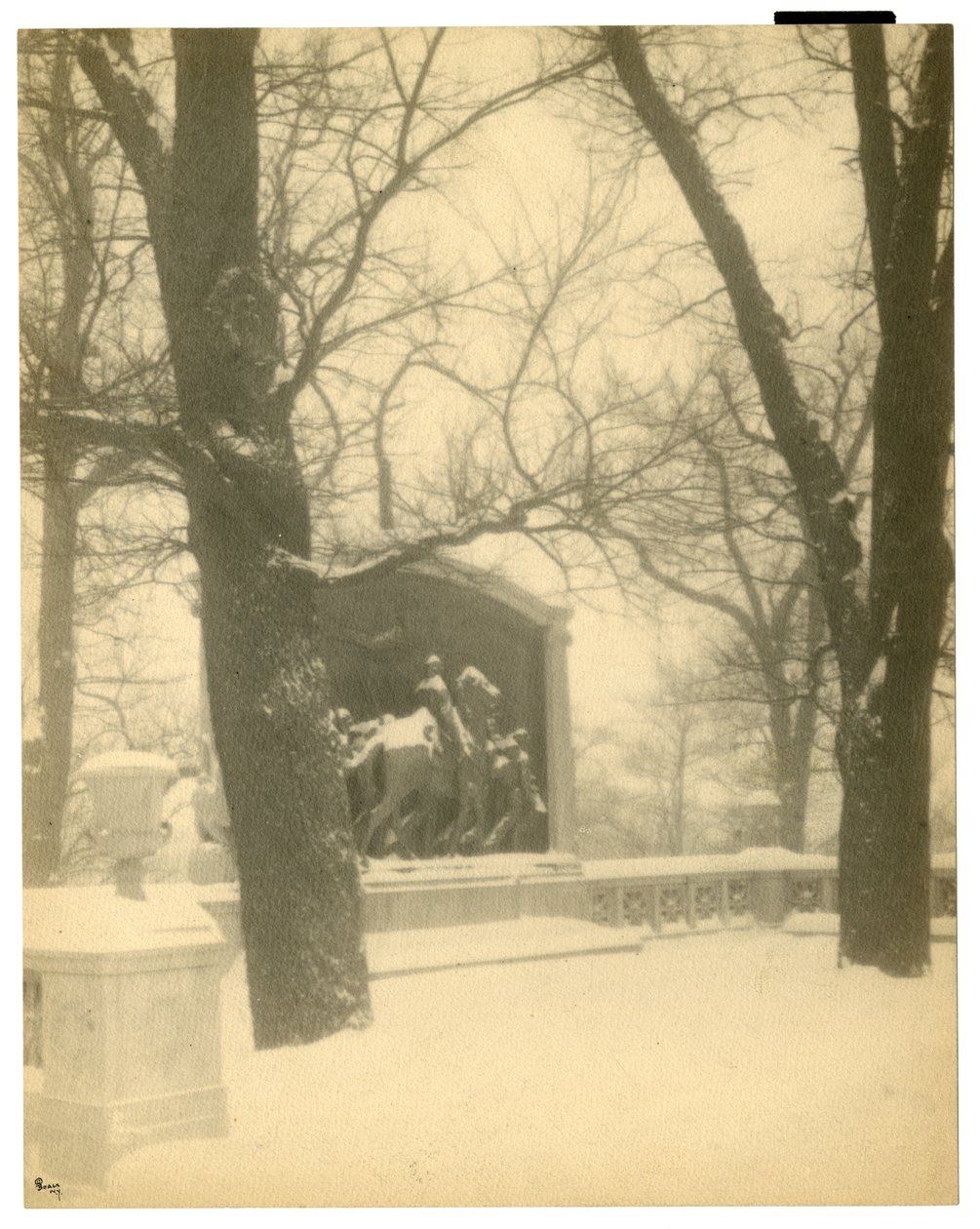 Shaw Memorial, Boston, USA, c.1902-10 by Jessie Tarbox Beals