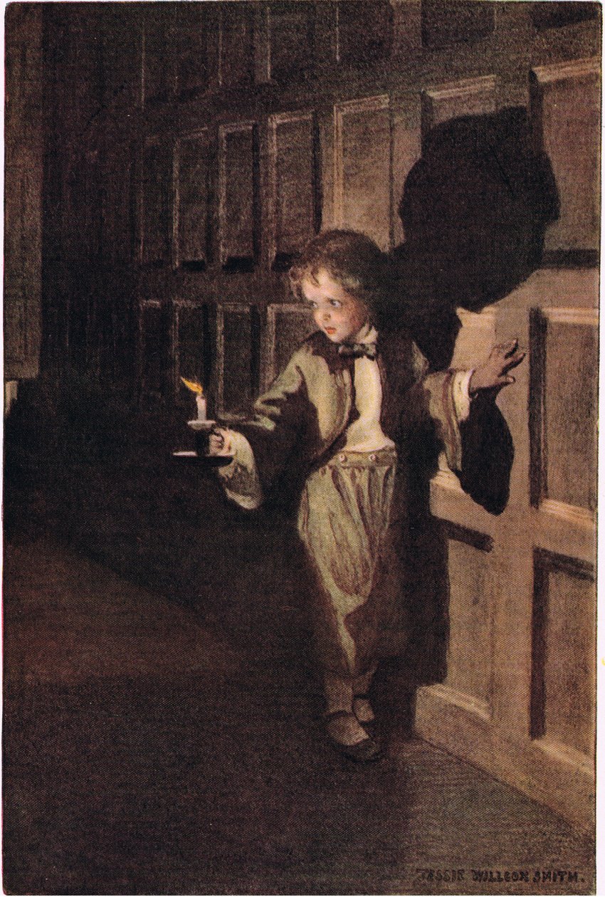 A Child by Candlelight, from 